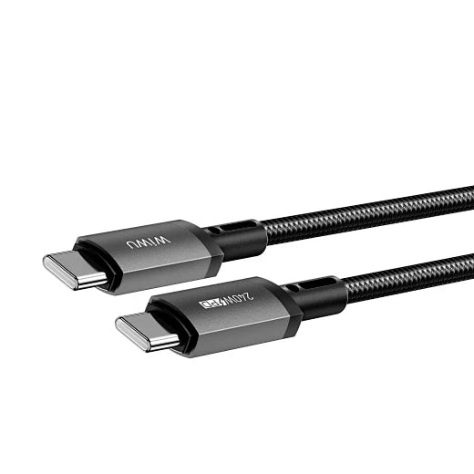 WiWU Wi-C053 USB-C to USB-C Cable, 1M Grey