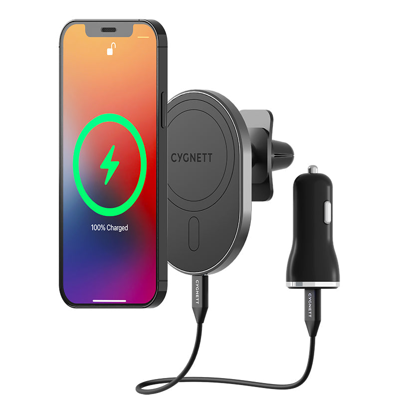 Cygnett MagHold Car 7.5W Wireless Charger Vent