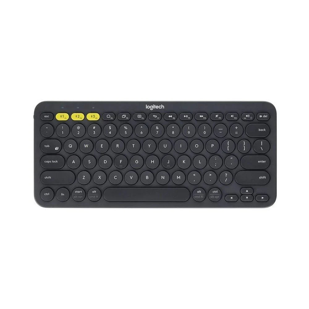 Logitech K380 Multi-Device Bluetooth Keyboard (Black)