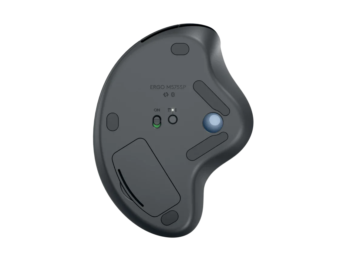 Logitech ERGO M575S Wireless Trackball, Black