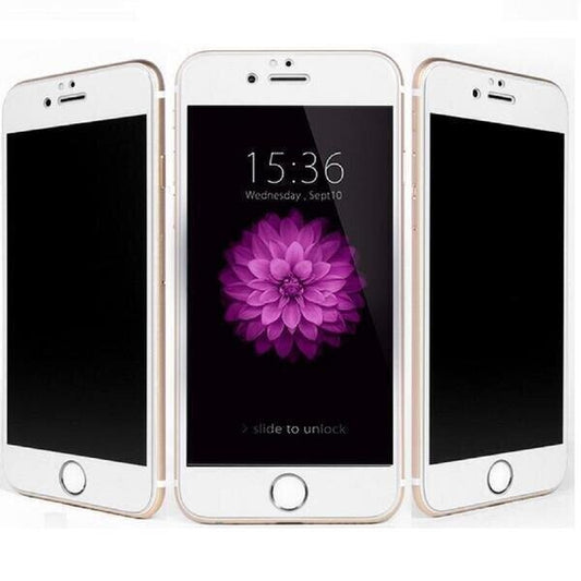 Comma iPhone 8 Tempered Glass (Asahi), Full Privacy White (0.26mm)