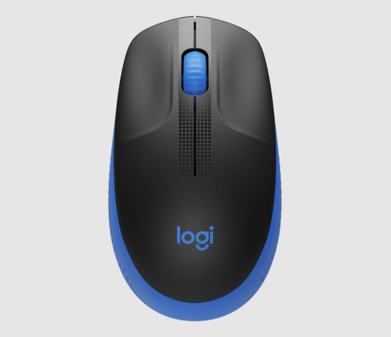 Logitech M190 Full-size Wireless MSE BLUE