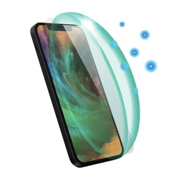 Power Support iPhone 12 / iPhone 12 Pro Tempered Glass, Anti-bacteria