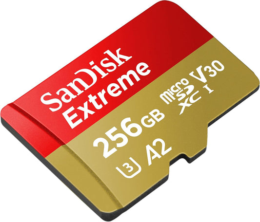 SanDisk 256GB Extreme microSDXC Card
