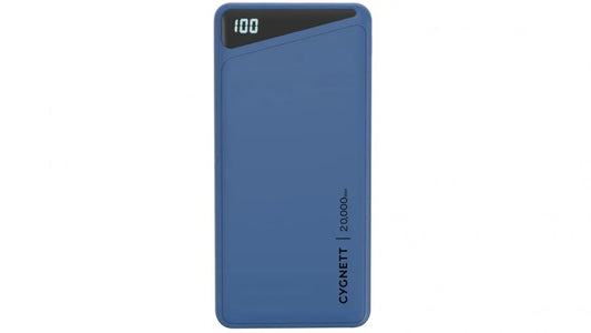 Cygnett ChargeUp Boost 2 20,000 Power Bank, Blue