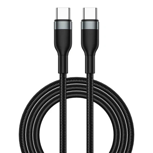 WiWU Wi-C053 USB-C to USB-C Cable, 1M Grey