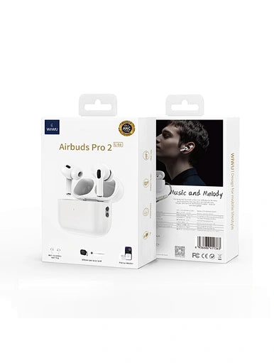 WiWU Airbuds Pro 2 ANC , White (New)