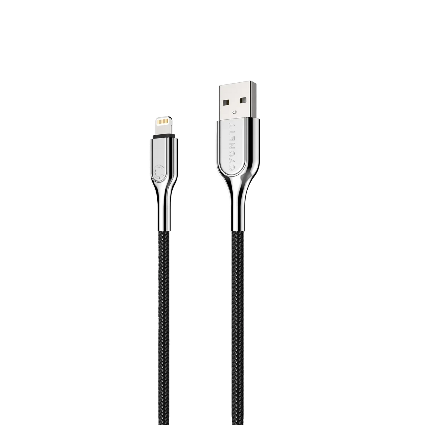 Cygnett Armored Lightning to USB-A Cable 2M, Black