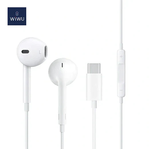 WiWU Airbuds Type-C, White (New)