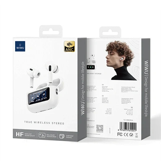 WiWU T22 True Wireless Stereo, White (New)