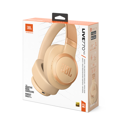 JBL LIVE 770NC, SANDSTONE