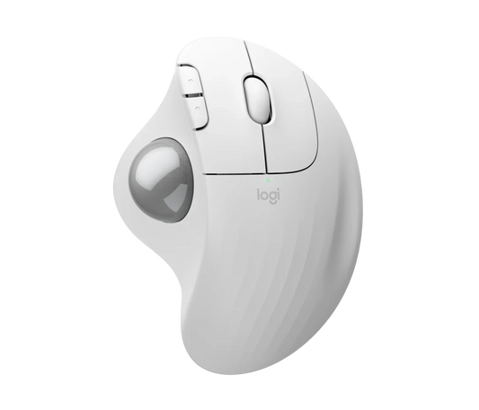 Logitech ERGO M575S Wireless Trackball, White