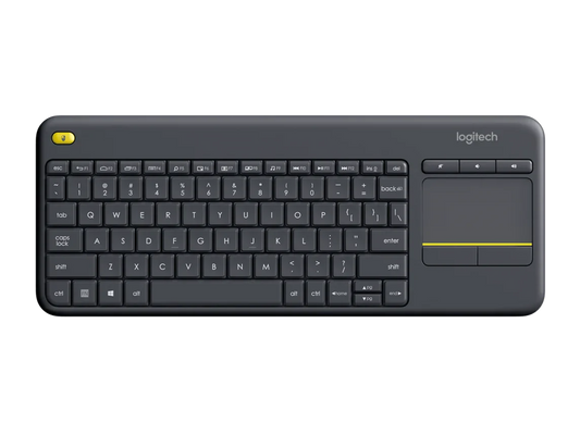 Logitech  K400 Plus Wireless Touch Keyboard, Black
