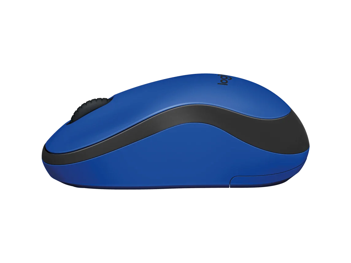 Logitech M221 Silent Wireless Mouse, Blue