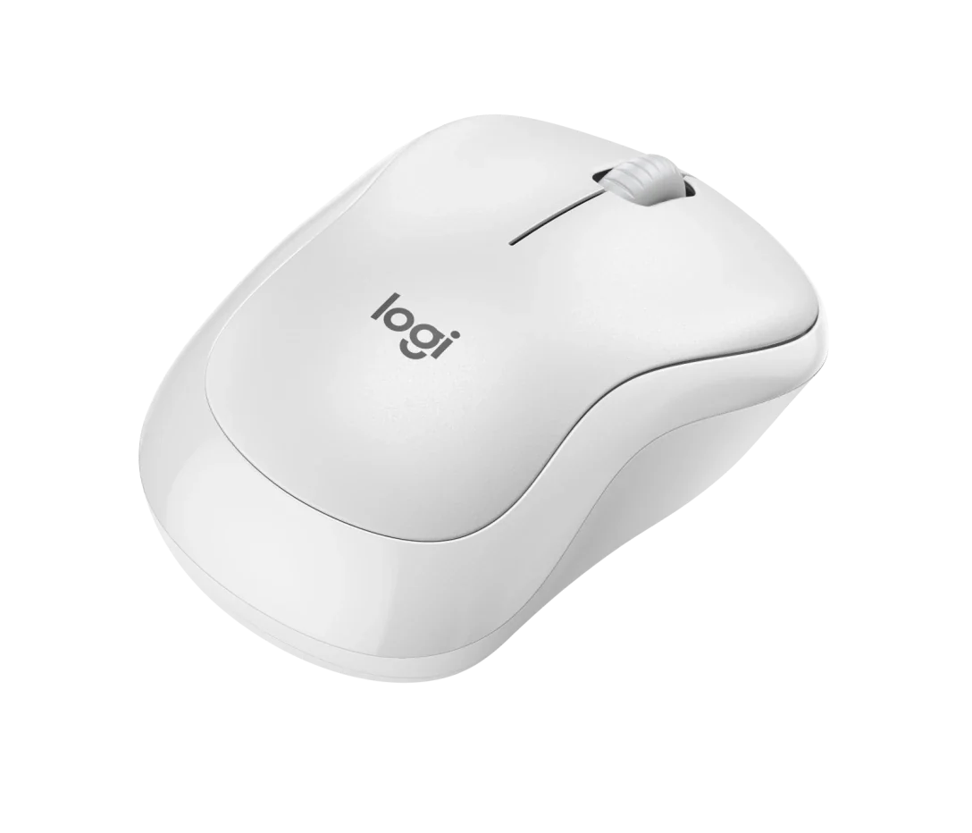 Logitech M240 Silent Touch BlueTooth Mouse (White)
