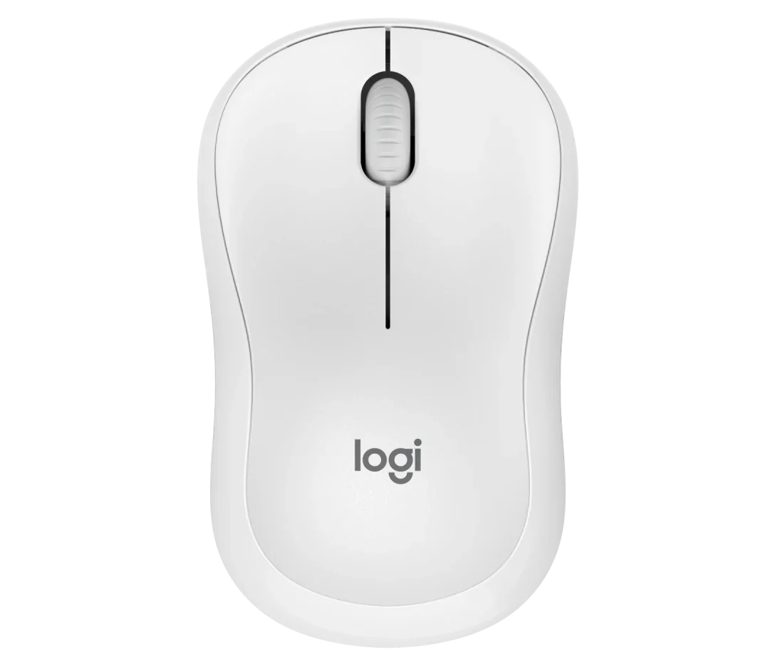 Logitech M240 Silent Touch BlueTooth Mouse (White)