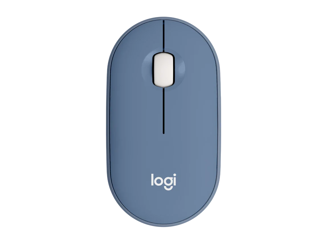 Logitech M350S Pebble BT Mouse (Blueberry)