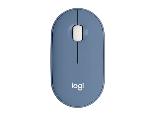Logitech M350S Pebble BT Mouse (Blueberry)