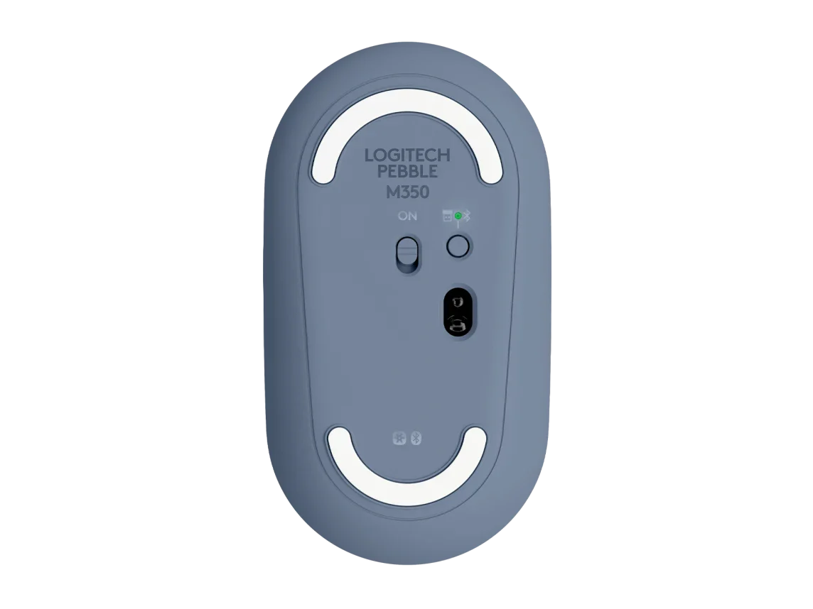 Logitech M350S Pebble BT Mouse (Blueberry)