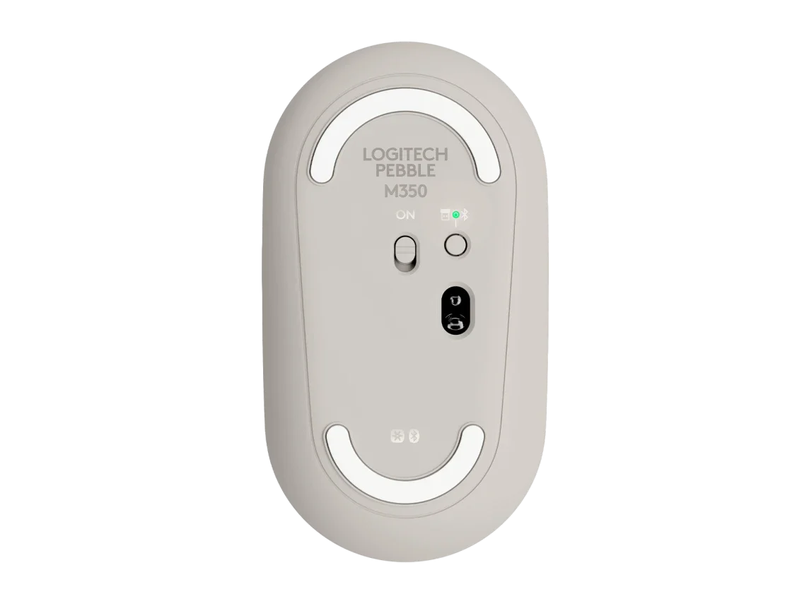 Logitech M350S Pebble BT Mouse (Sand)