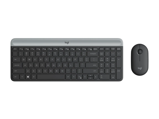 Logitech MK470 Slim Wireless Combo, Black