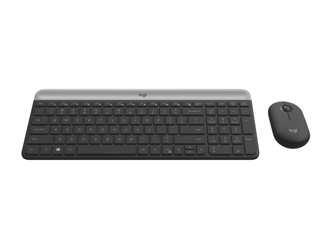 Logitech MK470 Slim Wireless Combo, Black