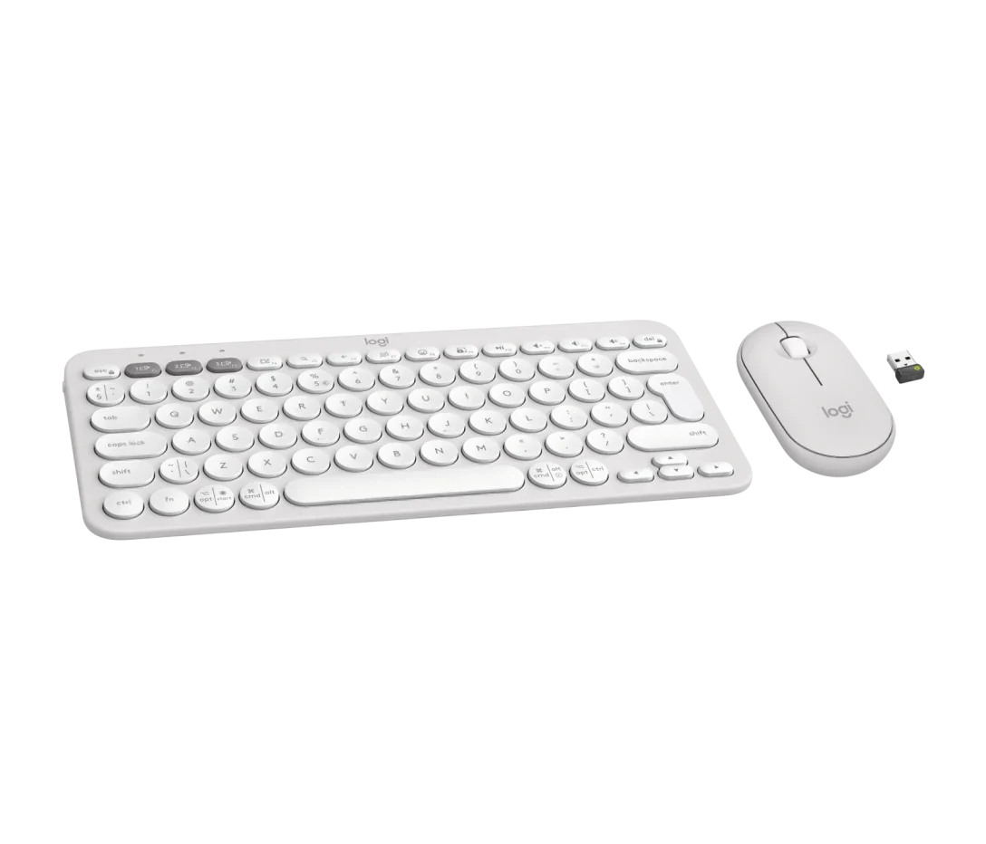 Logitech Pebble 2 Combo, White