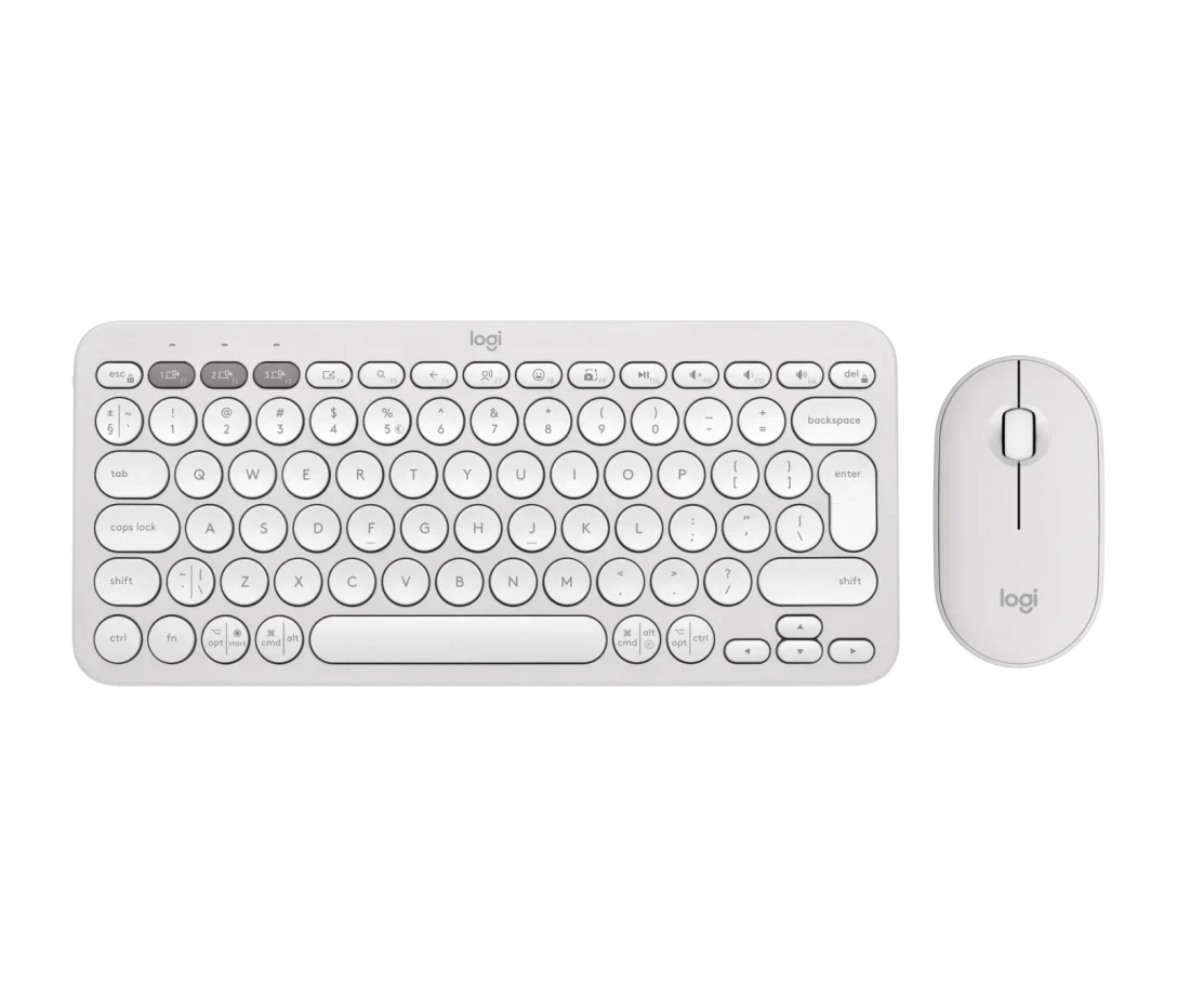 Logitech Pebble 2 Combo, White