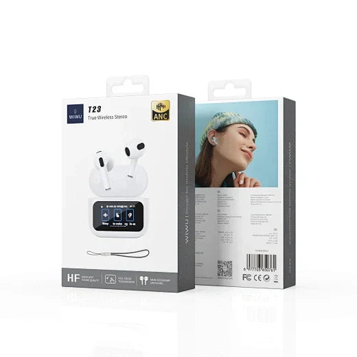 WiWU T24 True Wireless Stereo, White (New)